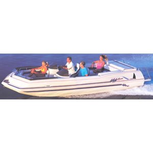 CARVER 75120S-11 DECK BOAT COVER FOR BOATS 20'6in x 102in